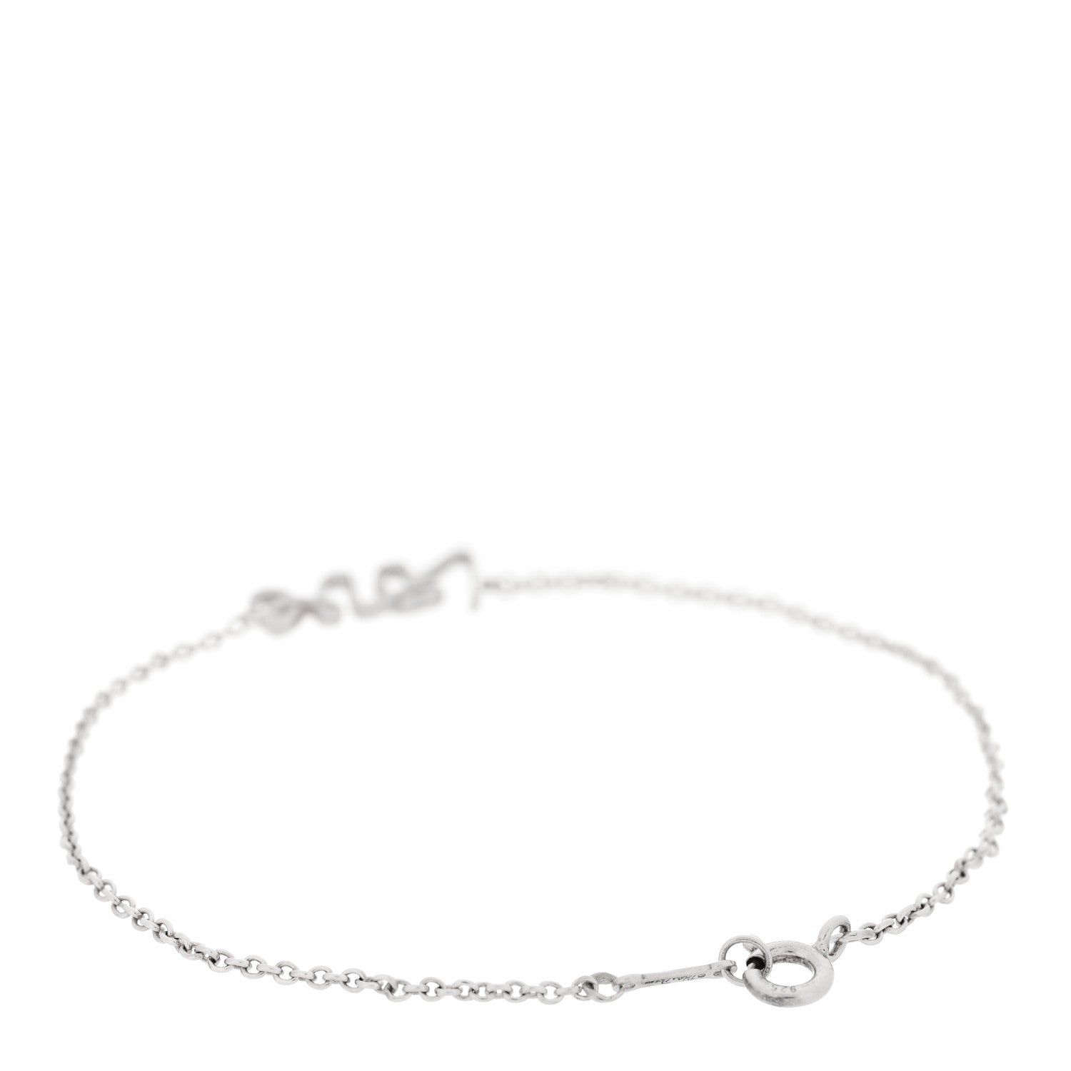 Tiffany Sterling Silver Paloma Picasso Graffiti Love Bracelet 2 of 4