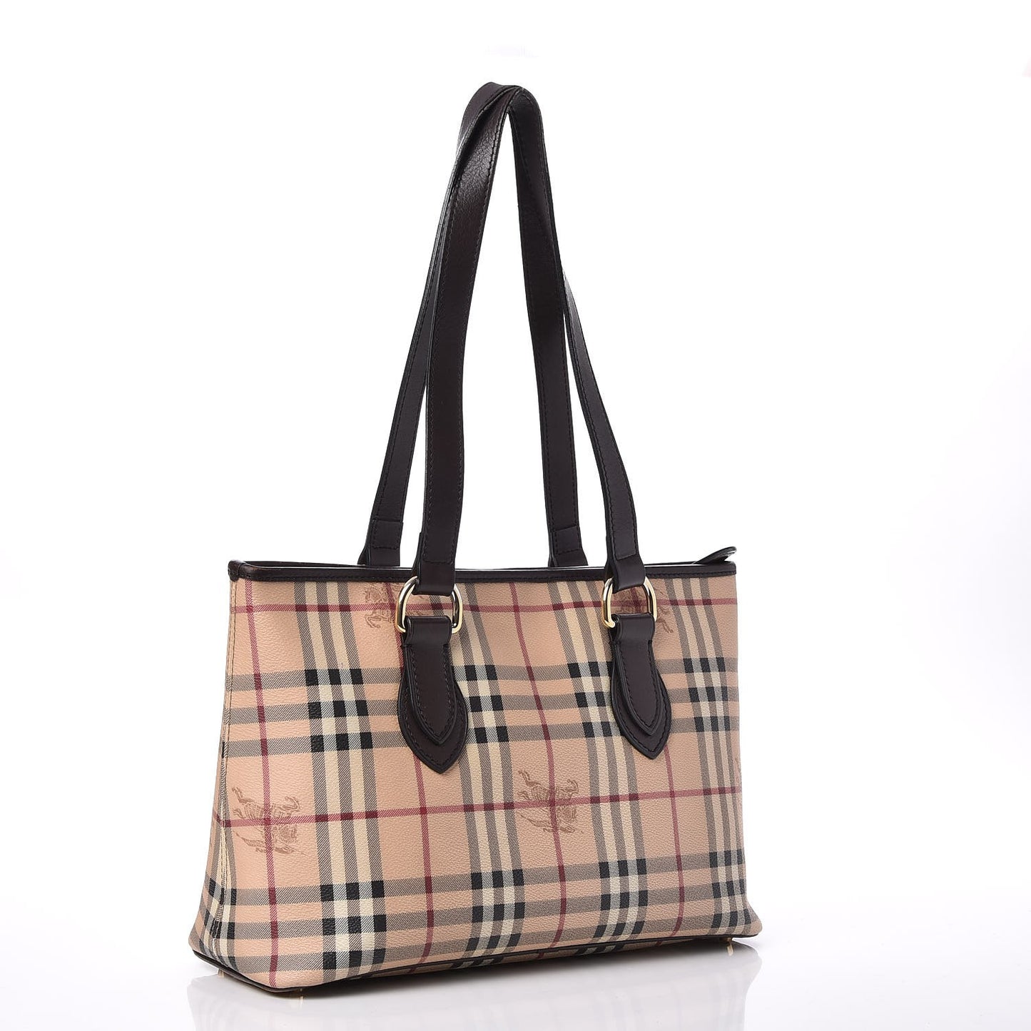 Haymarket Check Medium Regent Tote Chocolate