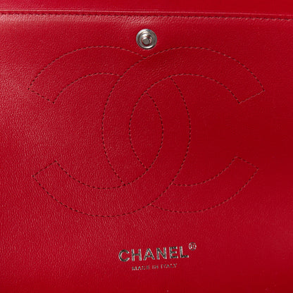 Chanel Lambskin Quilted Jumbo Double Flap Red 6 of 11