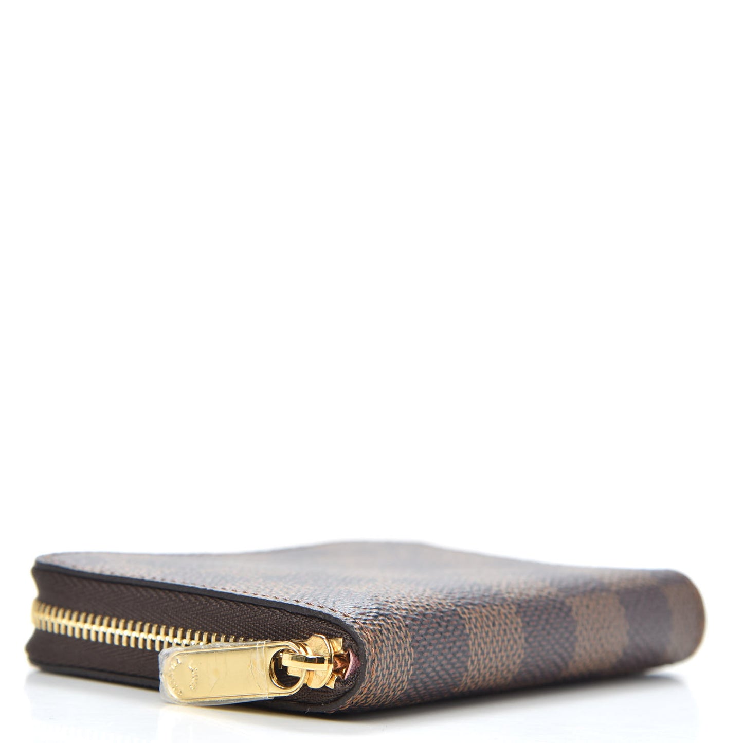 Damier Ebene Zippy Coin Purse Rose Ballerine