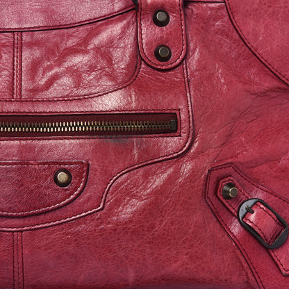 Balenciaga Agneau Classic Hardware Part Time Pourpre 7 of 22