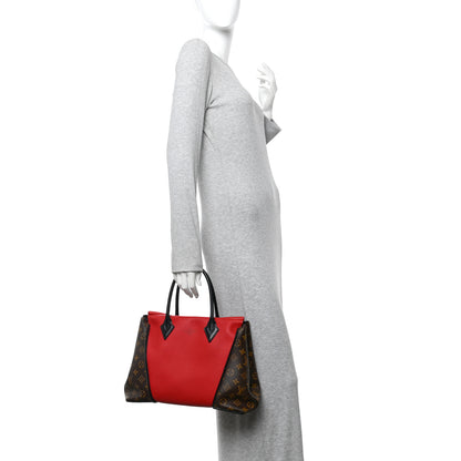 Louis Vuitton Monogram Cuir Orfevre Tote W PM Cherry 2 of 13