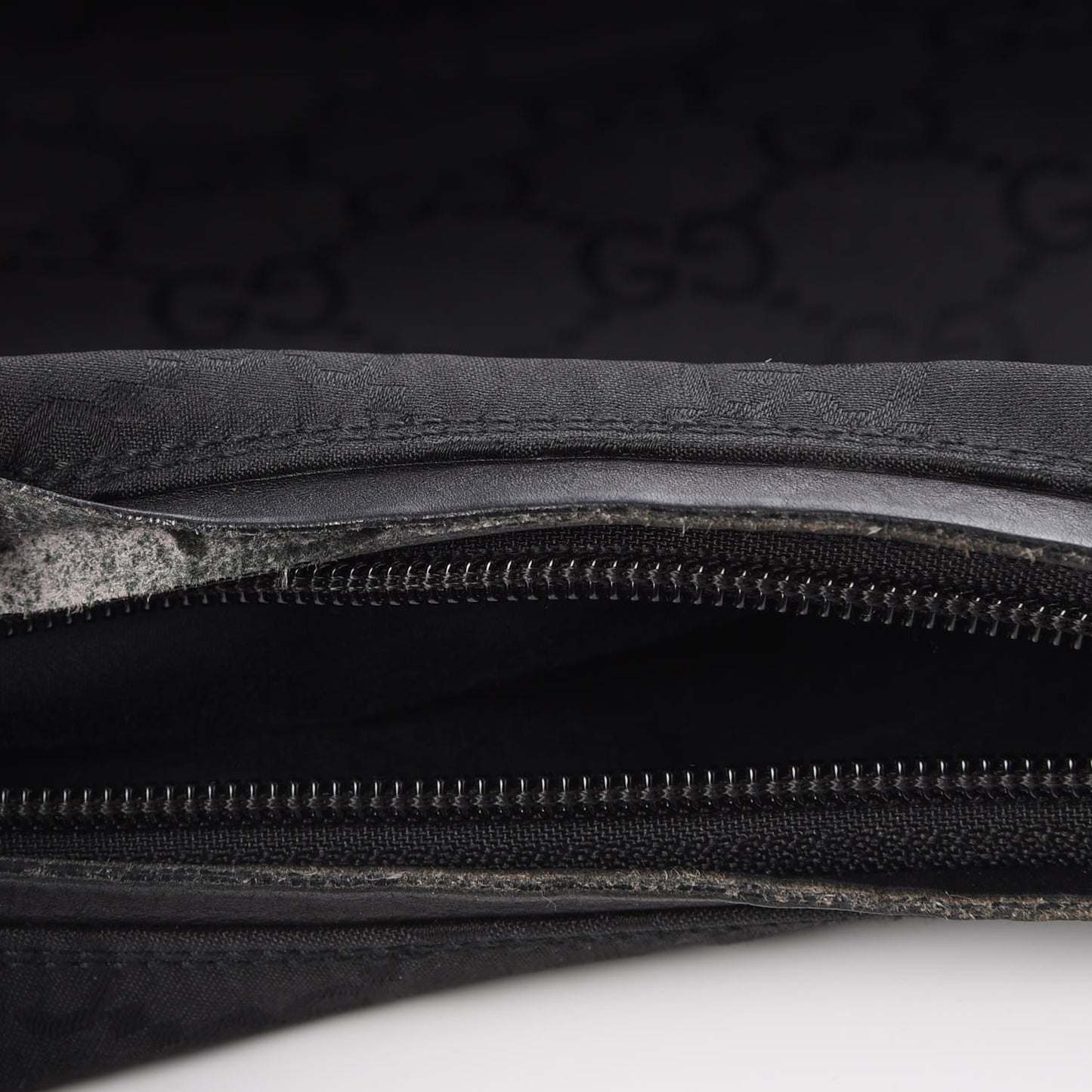 Nylon Monogram Hobo Black