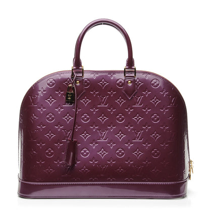 Louis Vuitton Vernis Alma MM Violet 1 of 6