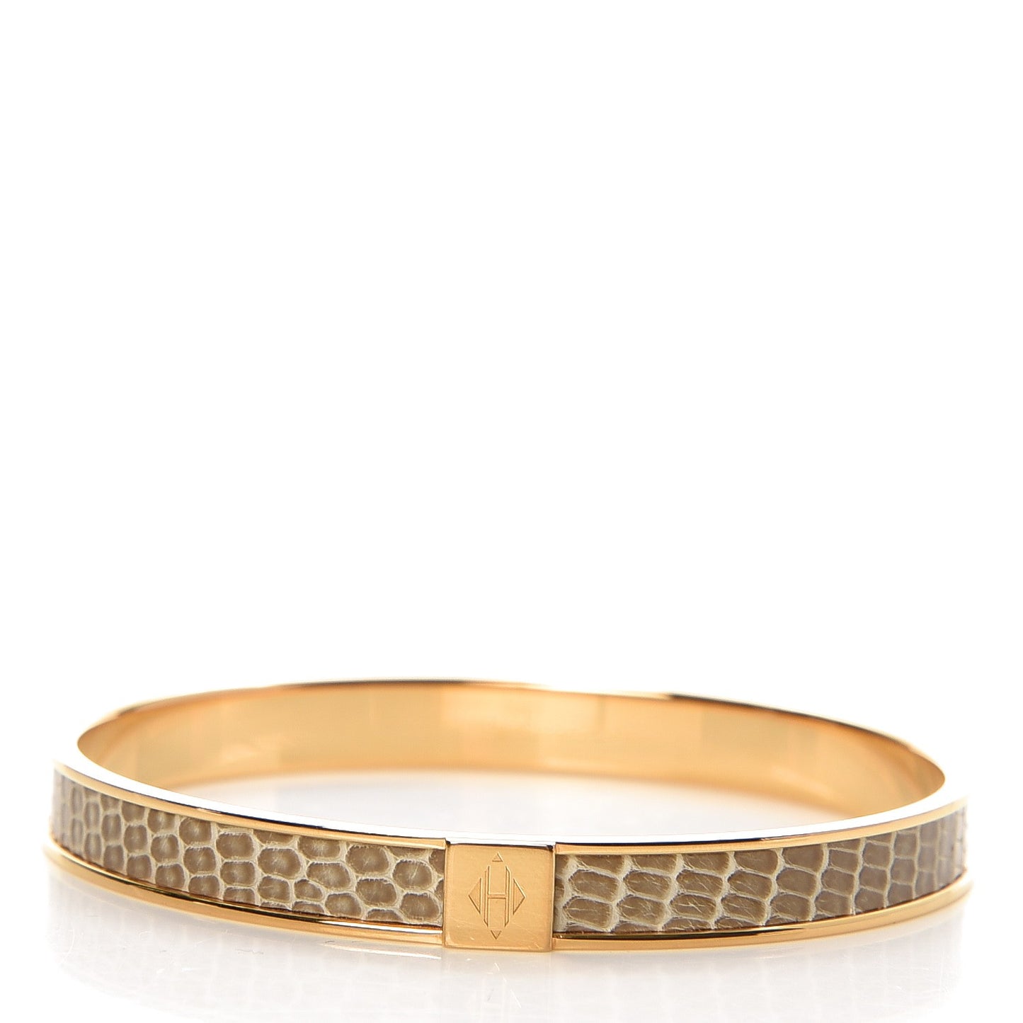Smooth Lizard Kawaii 07 Bracelet XS Ficelle