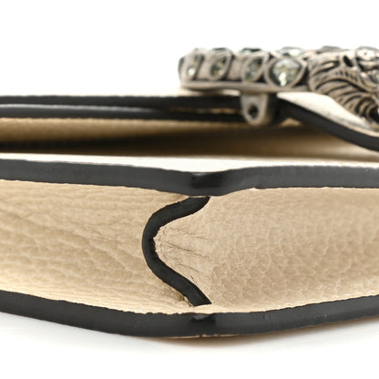 Gucci Dollar Calfskin Crystal Super Mini Dionysus Shoulder Bag Mystic White Black Diamond 8 of 14