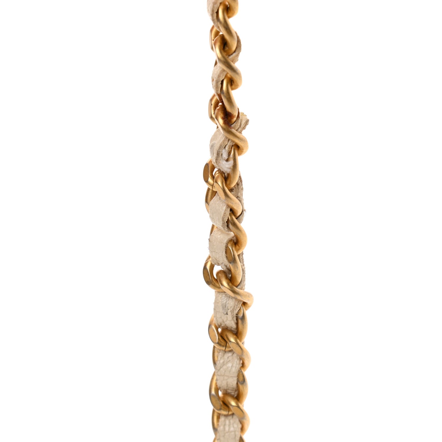 Chanel Caviar Quilted Boy Wallet On Chain WOC White 15 of 16