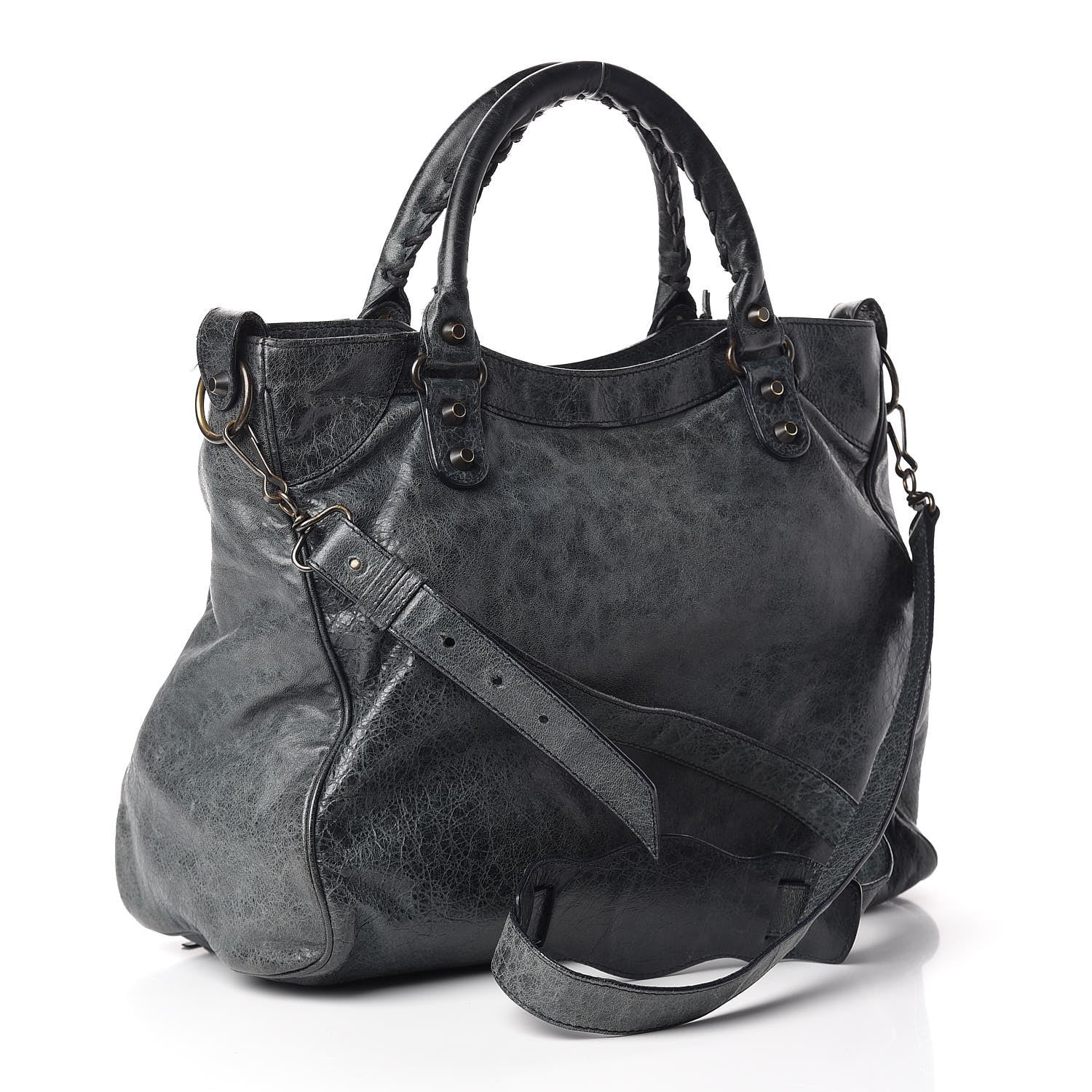 Balenciaga Agneau Classic Hardware Velo Dark Night 3 of 14