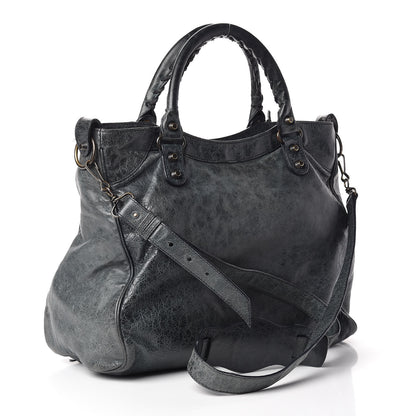 Balenciaga Agneau Classic Hardware Velo Dark Night 3 of 14