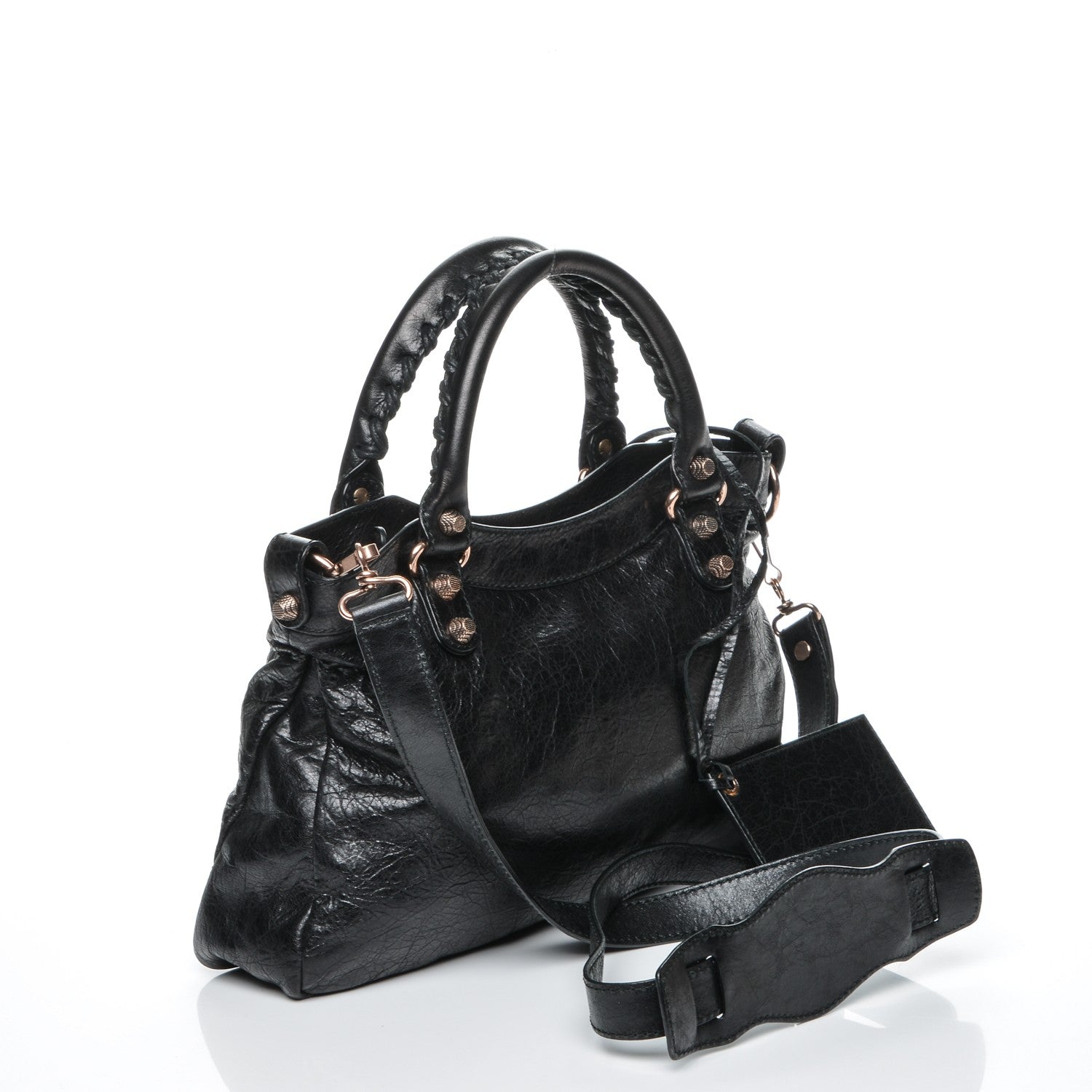 Balenciaga Agneau Giant 12 Gold Hardware Town Black 3 of 8