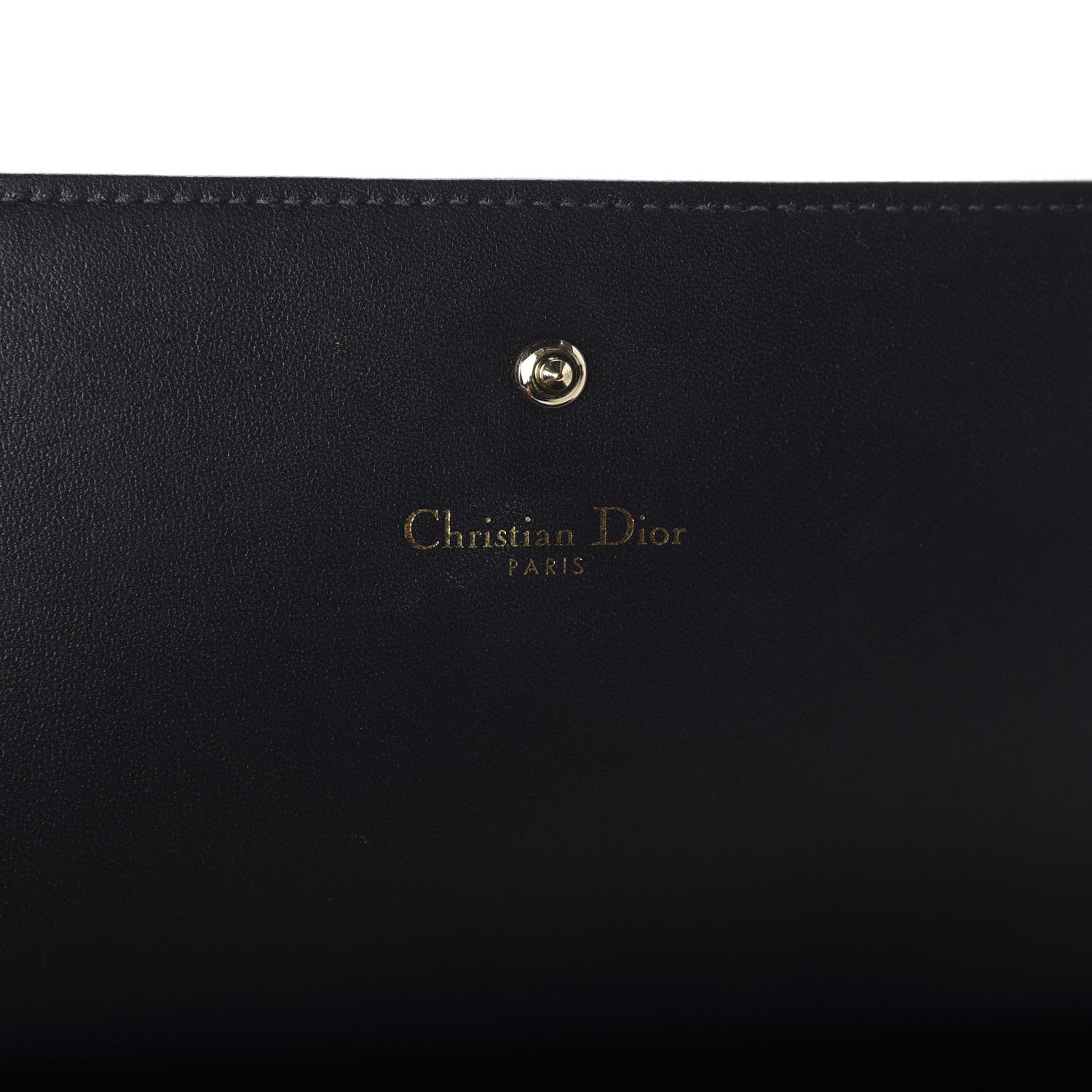Christian Dior Ceramic Effect Deerskin Diorama Croisiere Chain Wallet Burgundy 8 of 9