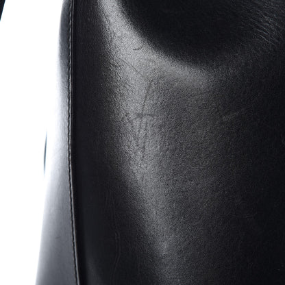 Mansur Gavriel Calfskin Mini Bucket Bag Black Argento 14 of 18