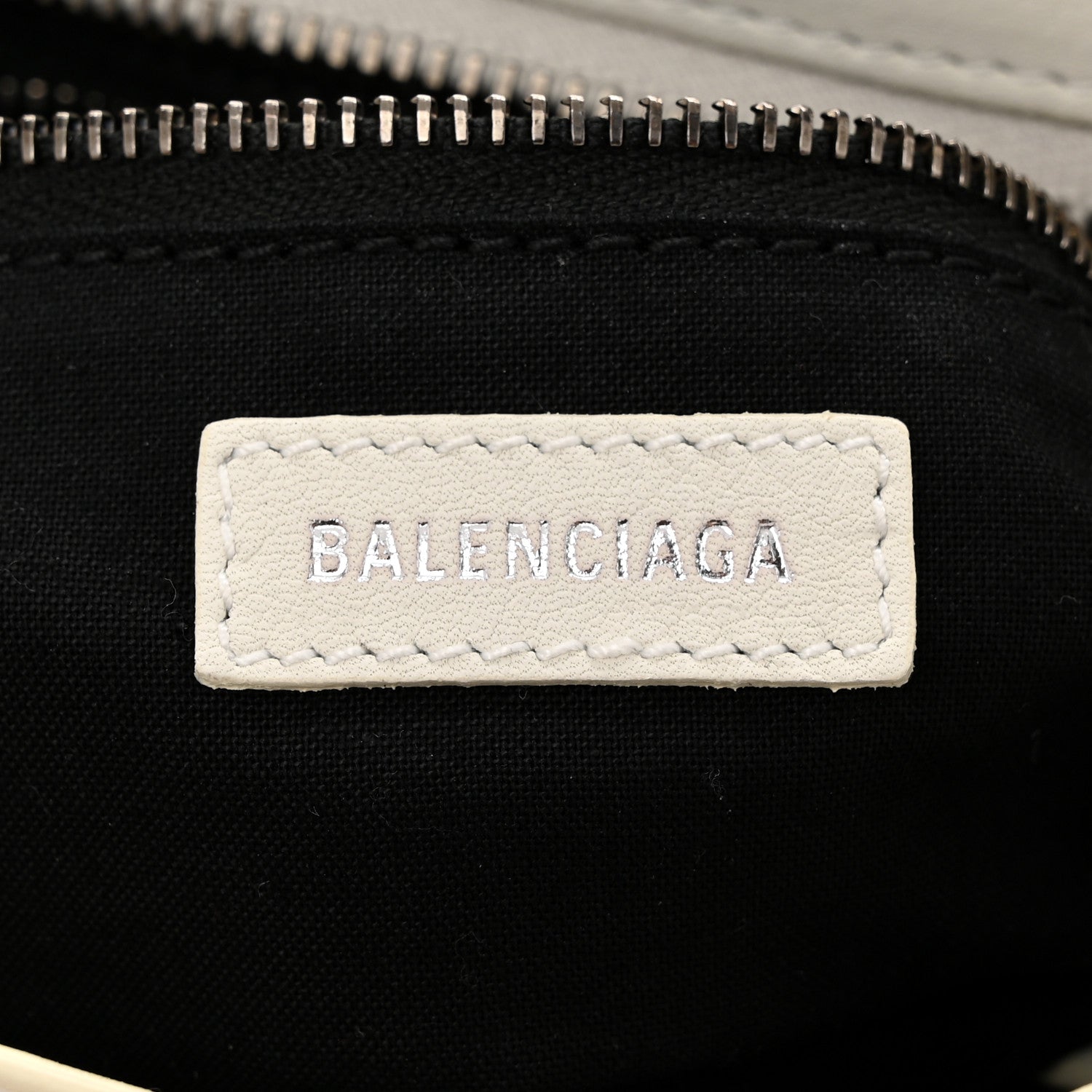 Balenciaga Agneau Classic Hardware Mini City White 7 of 11