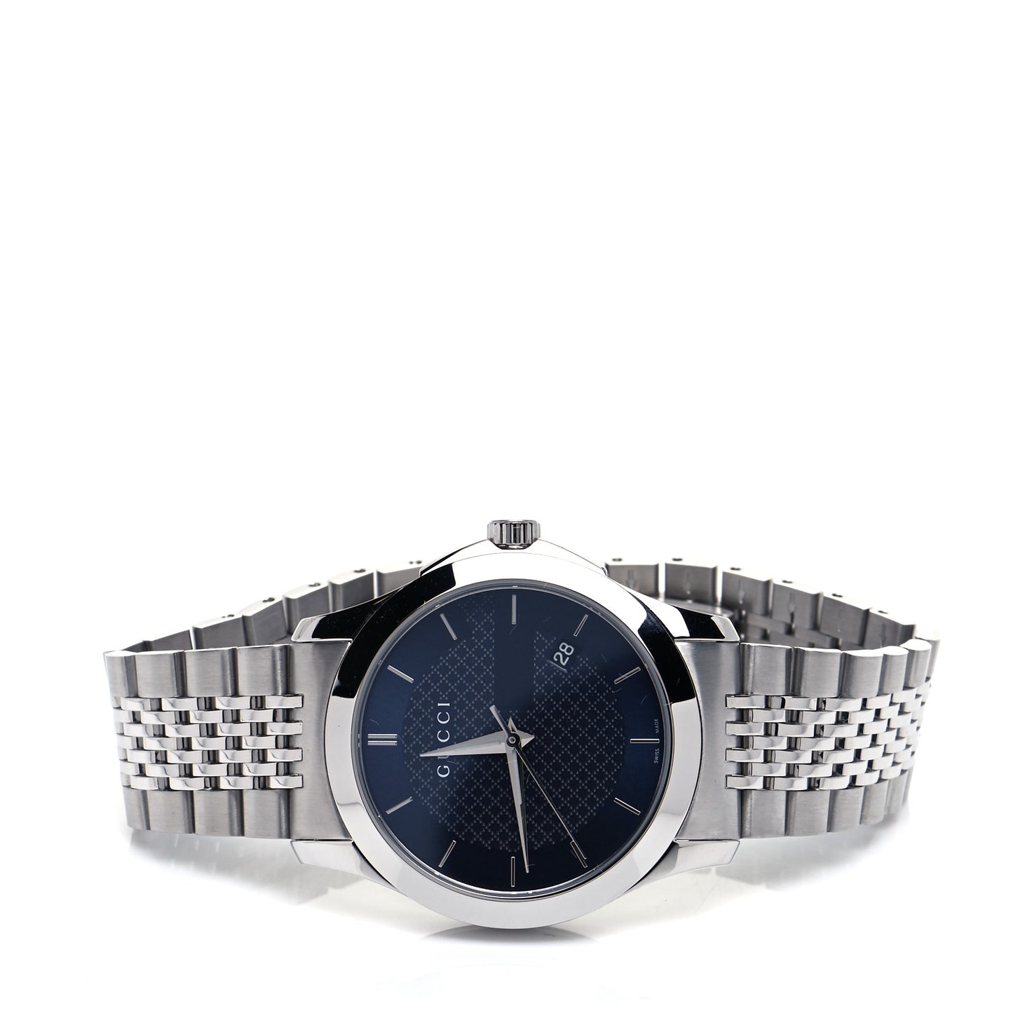 Stainless Steel 38mm G-Timeless Quartz Watch Navy