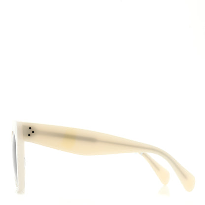 Celine Acetate Cat Eye Sunglasses CL4004IN White 3 of 7