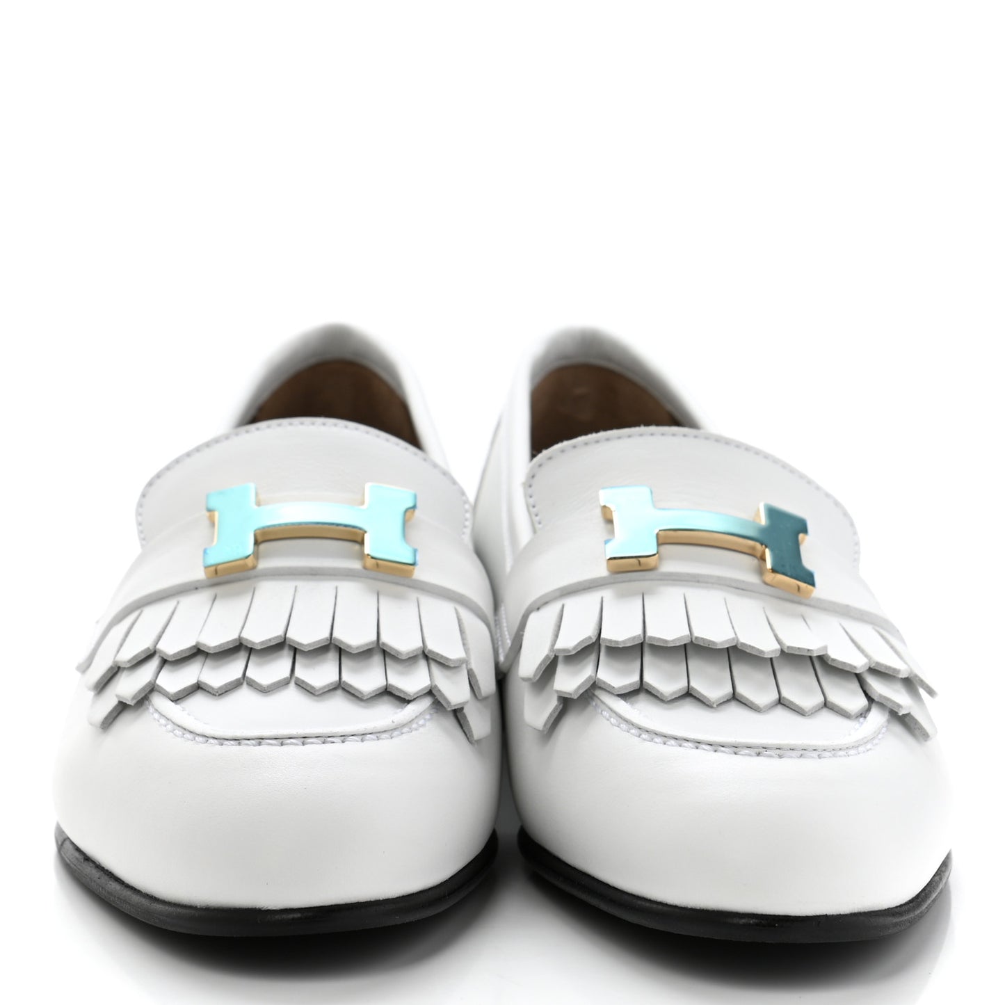 Calfskin Womens Royal Loafer 36 White