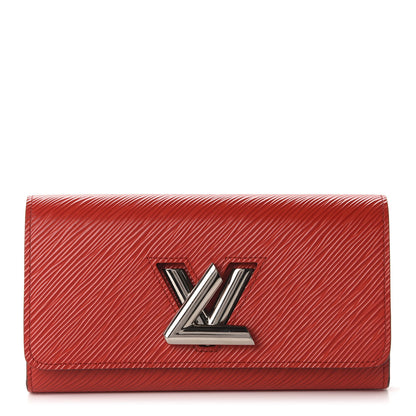 Louis Vuitton Epi Twist Wallet Coquelicot 1 of 7