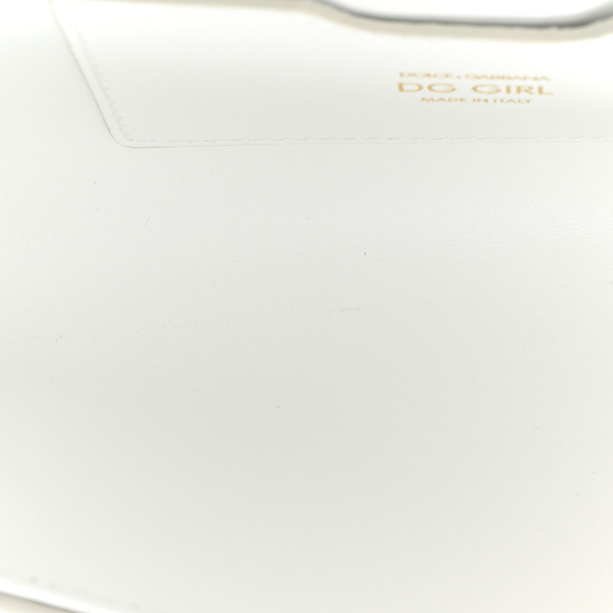 Dolce & Gabbana Calfskin DG Girls Phone Shoulder Bag White 10 of 10