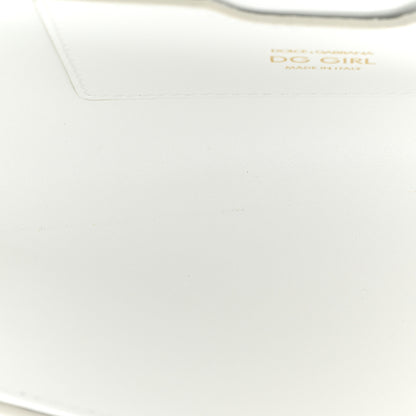 Dolce & Gabbana Calfskin DG Girls Phone Shoulder Bag White 10 of 10