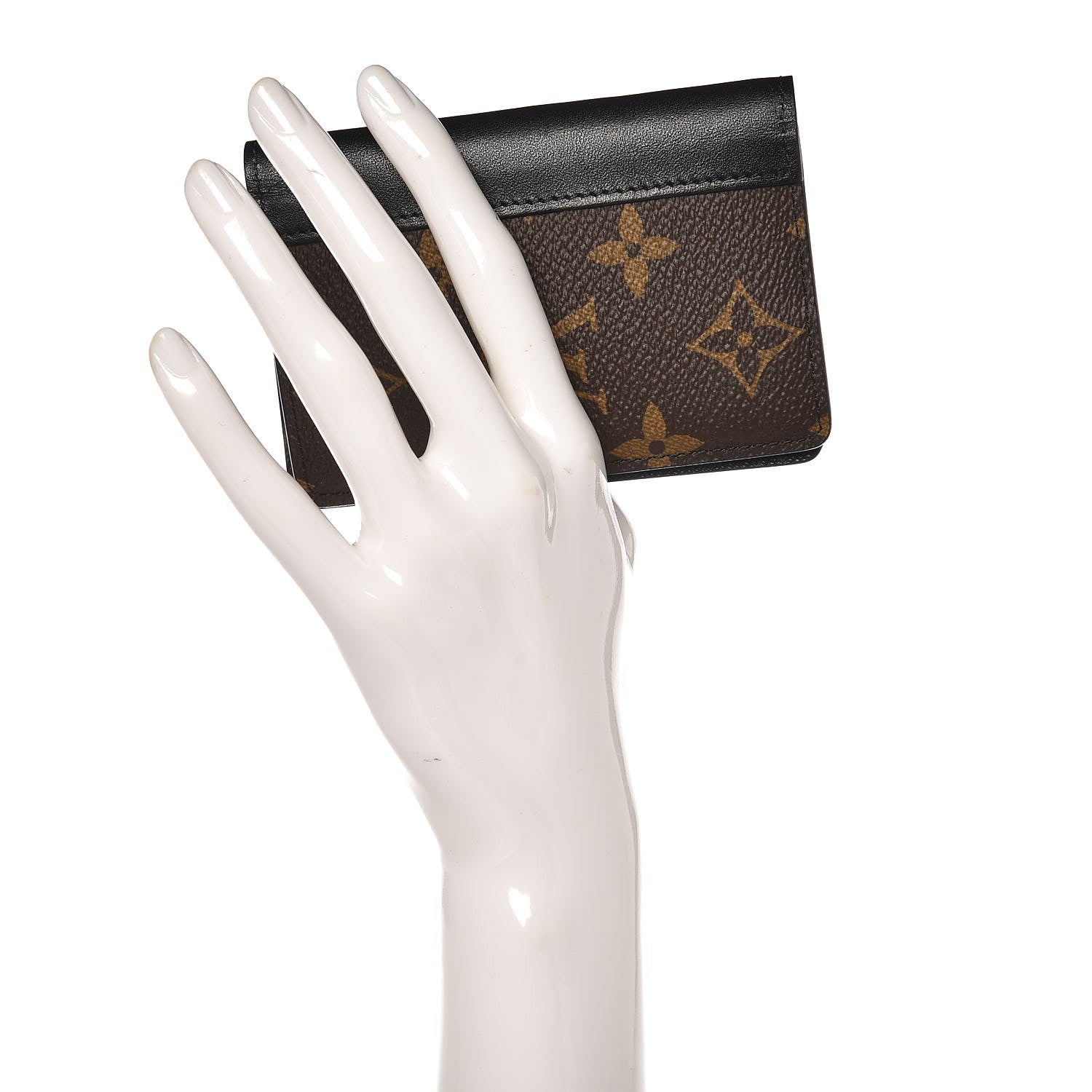Louis Vuitton Monogram Macassar Pocket Organizer NM 2 of 9