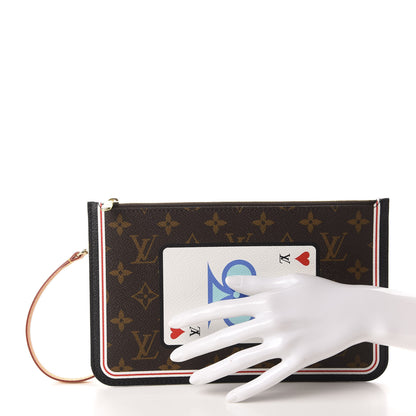 Louis Vuitton Monogram Game On Neverfull MM Pochette 2 of 8