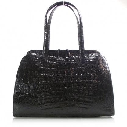 Nancy Gonzalez Crocodile Loop-Closure Frame Satchel 1 of 9