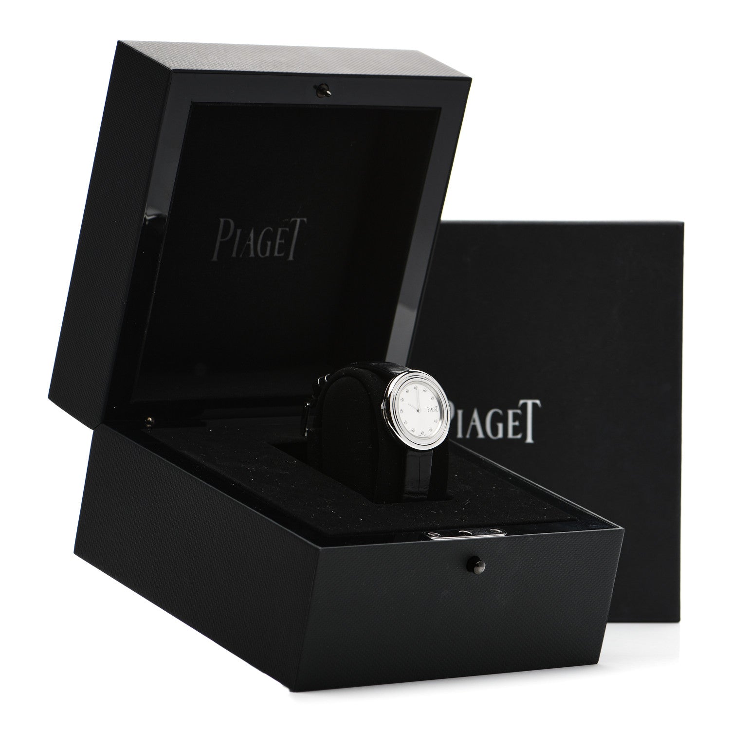 Piaget Stainless Steel Alligator Diamond 33mm Possession Quartz Watch 6 of 6
