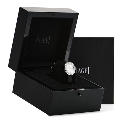 Piaget Stainless Steel Alligator Diamond 33mm Possession Quartz Watch 6 of 6