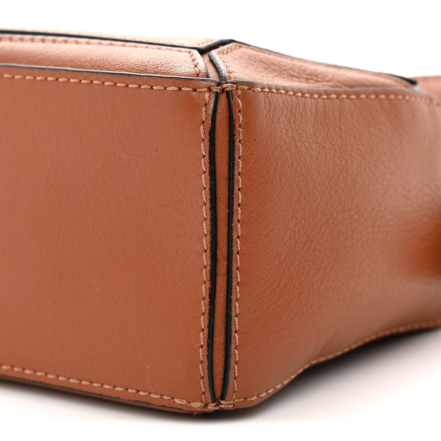 Loewe Calfskin Mini Puzzle Bag Tan 10 of 11