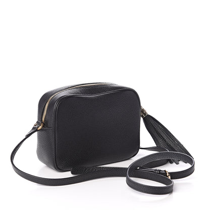 Gucci Pebbled Calfskin Small Soho Disco Bag Black 2 of 8