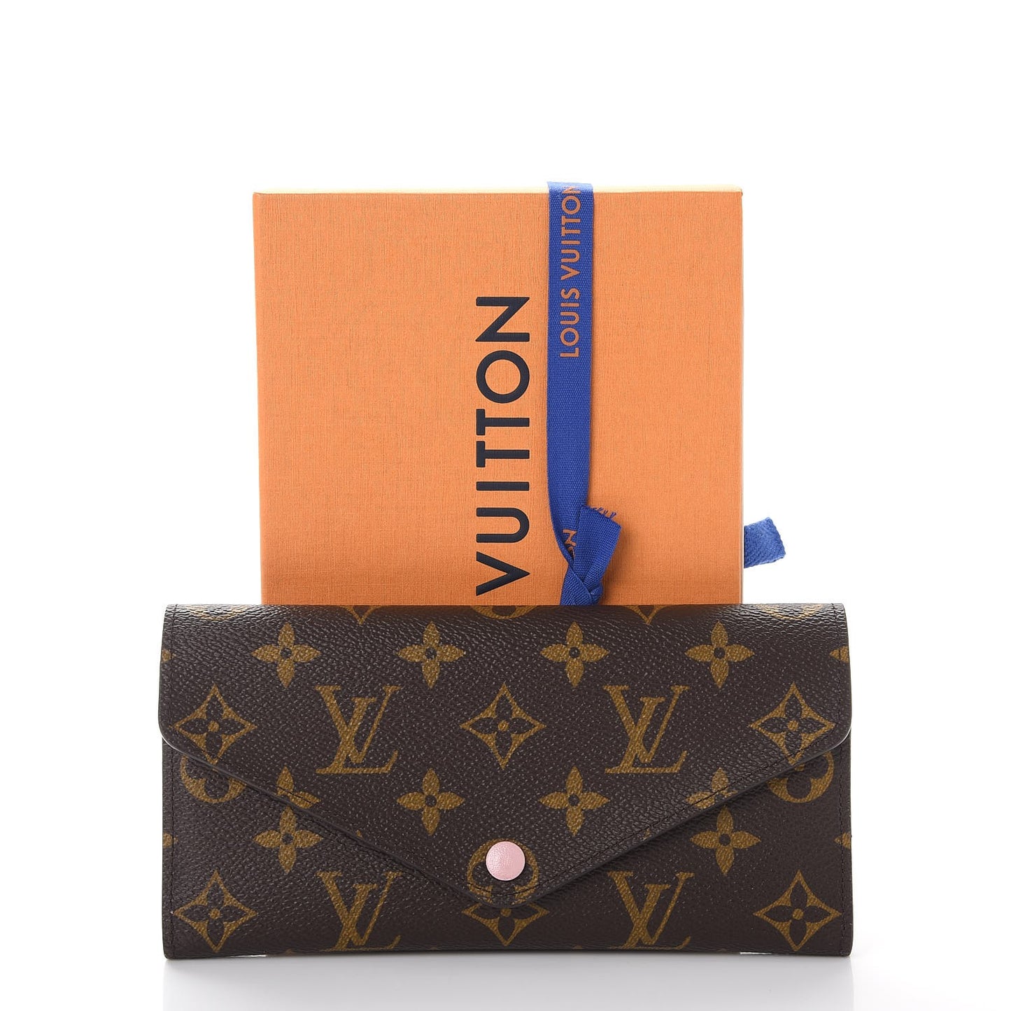 Monogram Josephine Wallet Rose Ballerine