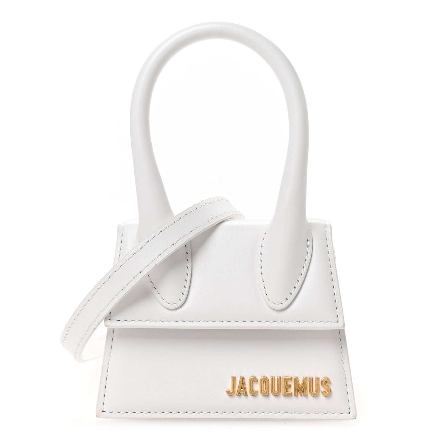 Smooth Calfskin Le Chiquito White