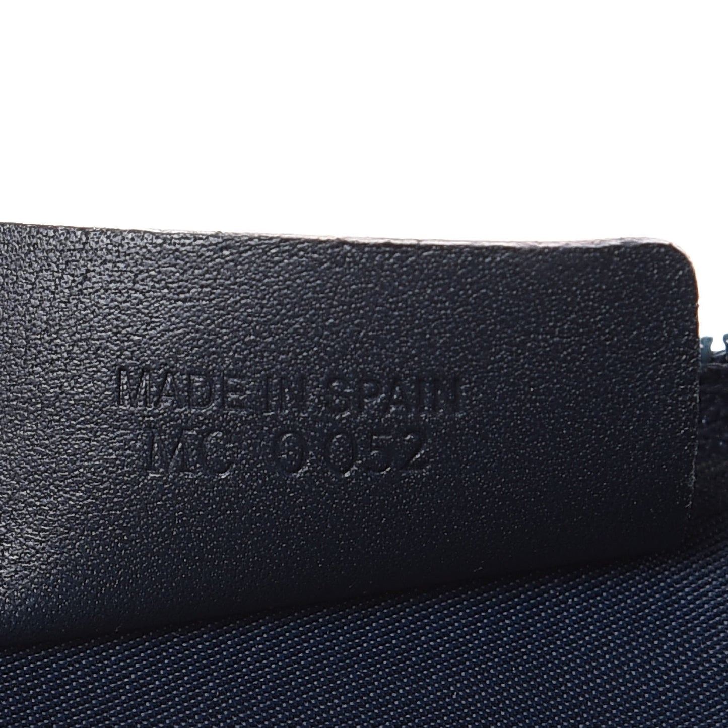 Monogram Cosmetic Case Blue