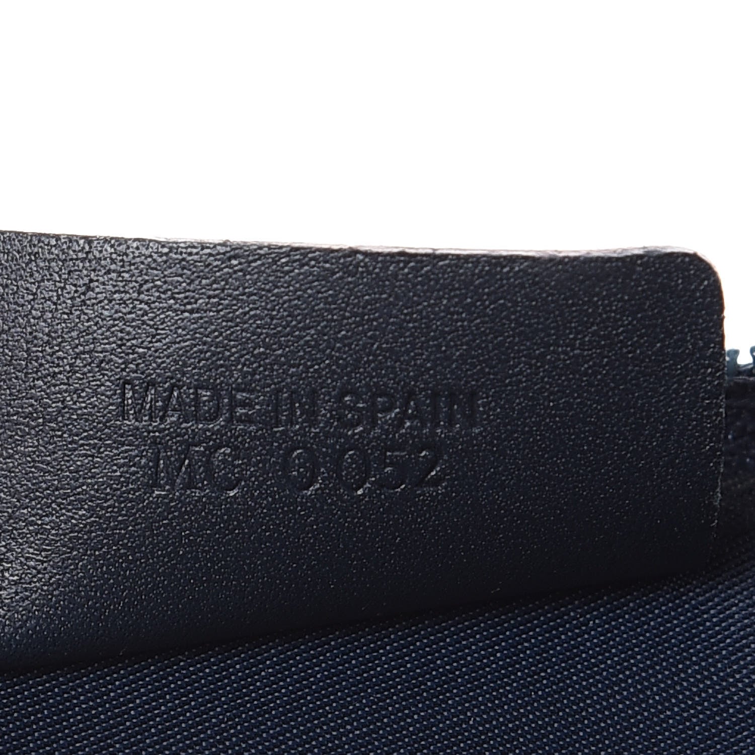 Christian Dior Monogram Cosmetic Case Blue 7 of 10