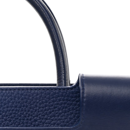 Christian Dior Bullcalf Medium Diorever Flap Navy 13 of 16