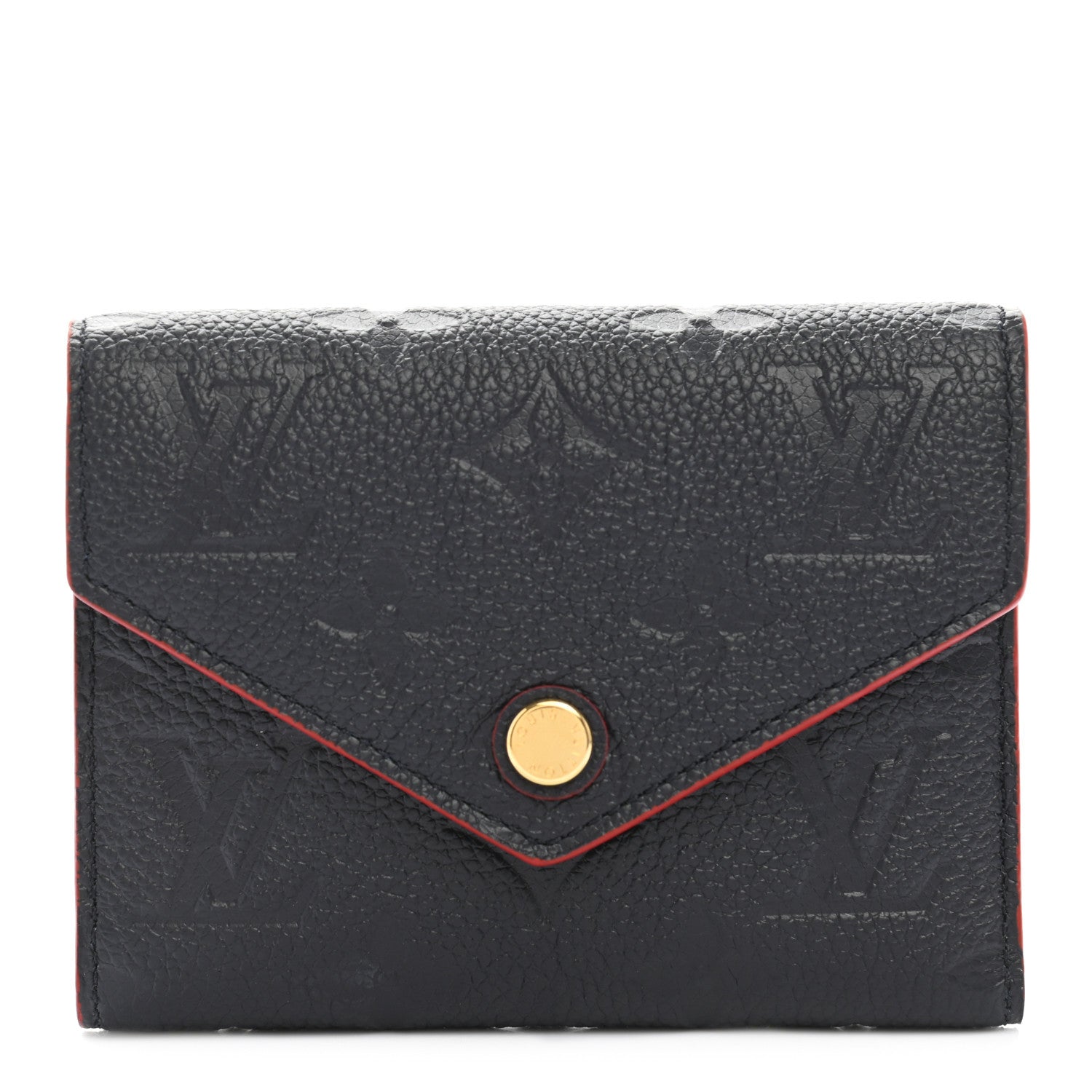 Louis Vuitton Empreinte Victorine Wallet Marine Rouge 1 of 7
