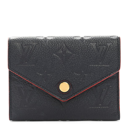 Louis Vuitton Empreinte Victorine Wallet Marine Rouge 1 of 7