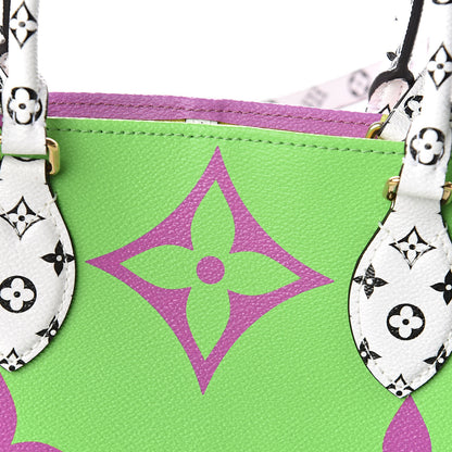 Louis Vuitton Monogram Giant Onthego GM Pink Lilac 10 of 13