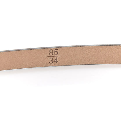 Chanel Patent CC Skinny Belt 85 34 Black 5 of 8