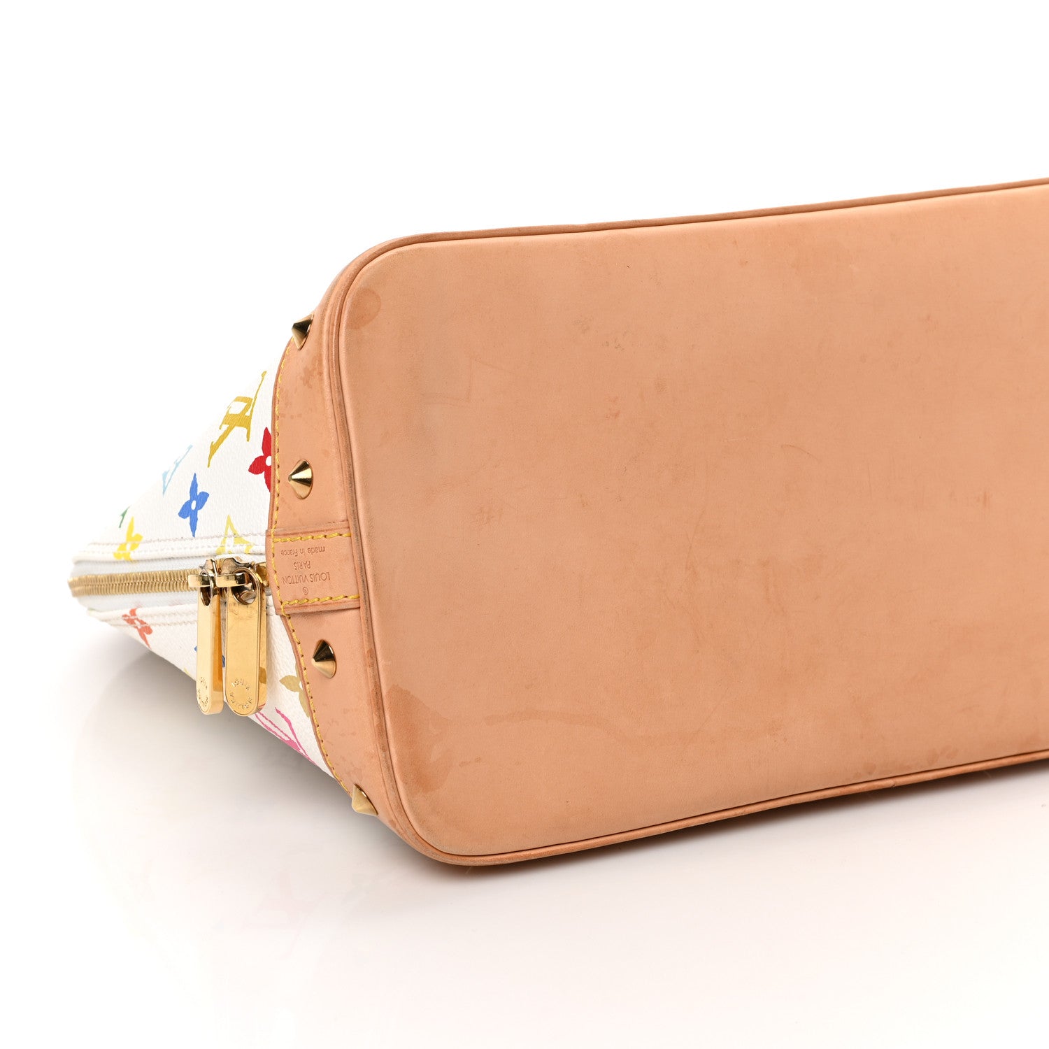 Louis Vuitton Monogram Multicolor Alma White 7 of 8