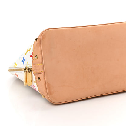 Louis Vuitton Monogram Multicolor Alma White 7 of 8