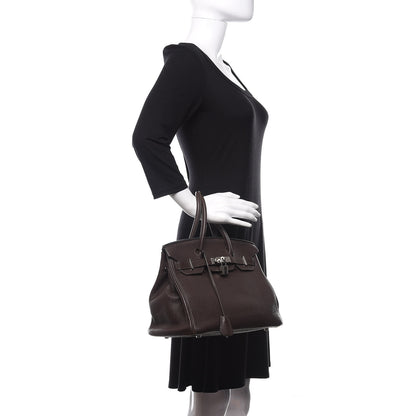 Hermes Togo Birkin 30 Chocolate 2 of 30