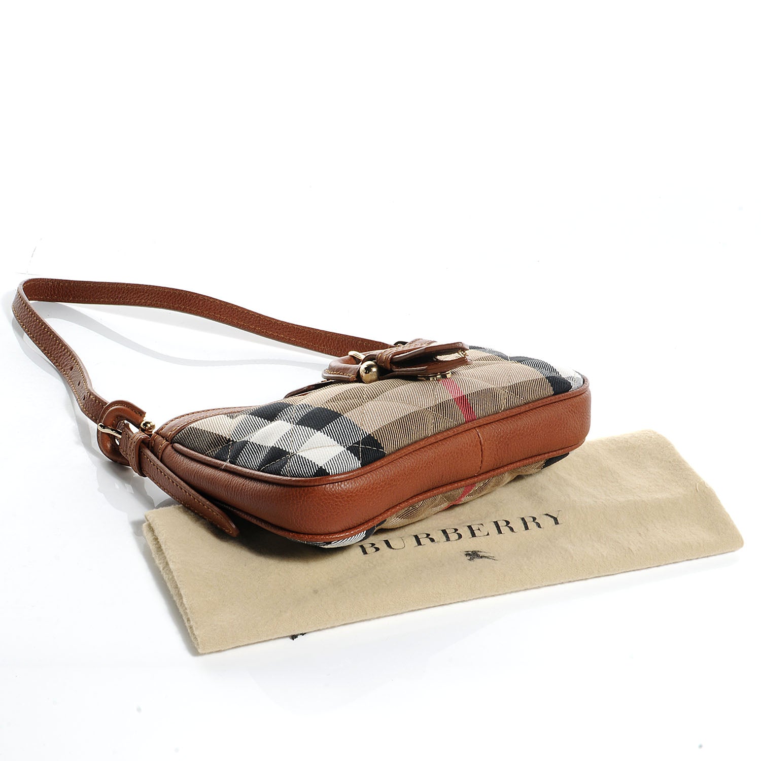Burberry Quilted House Check Ferby Shoulder Bag 4 of 11