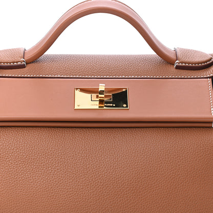 Hermes Taurillon Maurice Swift 24/24 29 Gold 7 of 9