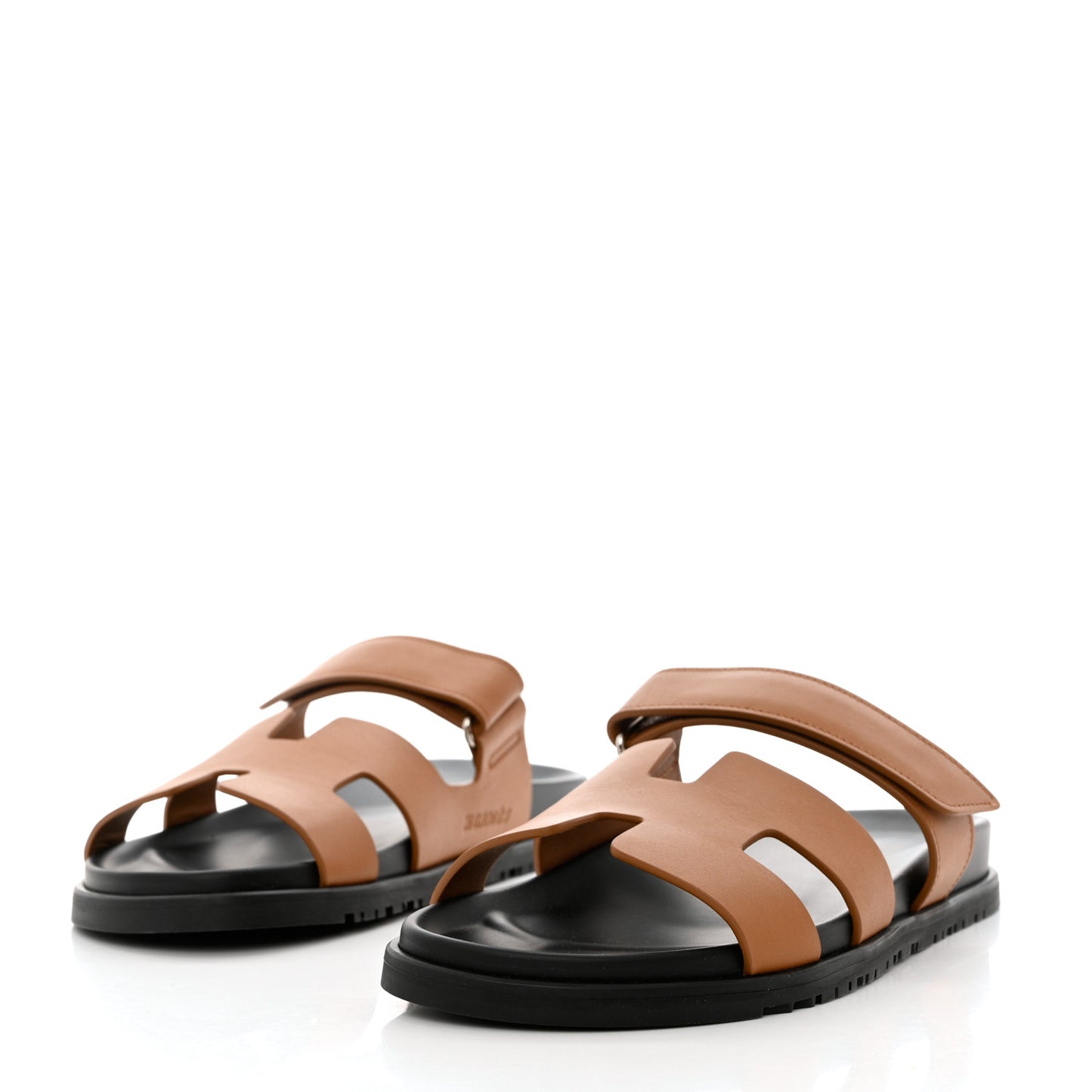 Calfskin Womens Chypre Sandals 41 Naturel