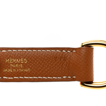 Hermes Epsom Attache Soie Strap Extender Gold 3 of 4