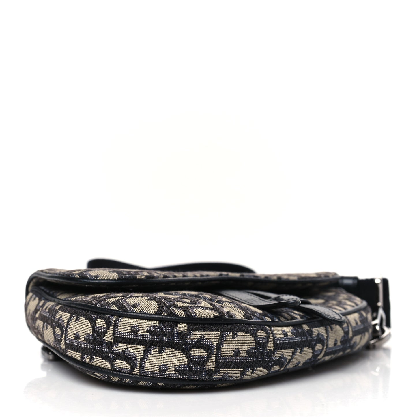 Oblique Mens Mini Saddle Bag Blue