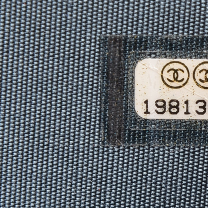 Chanel Caviar Small Timeless CC Zip Around Wallet Blue 9 of 9