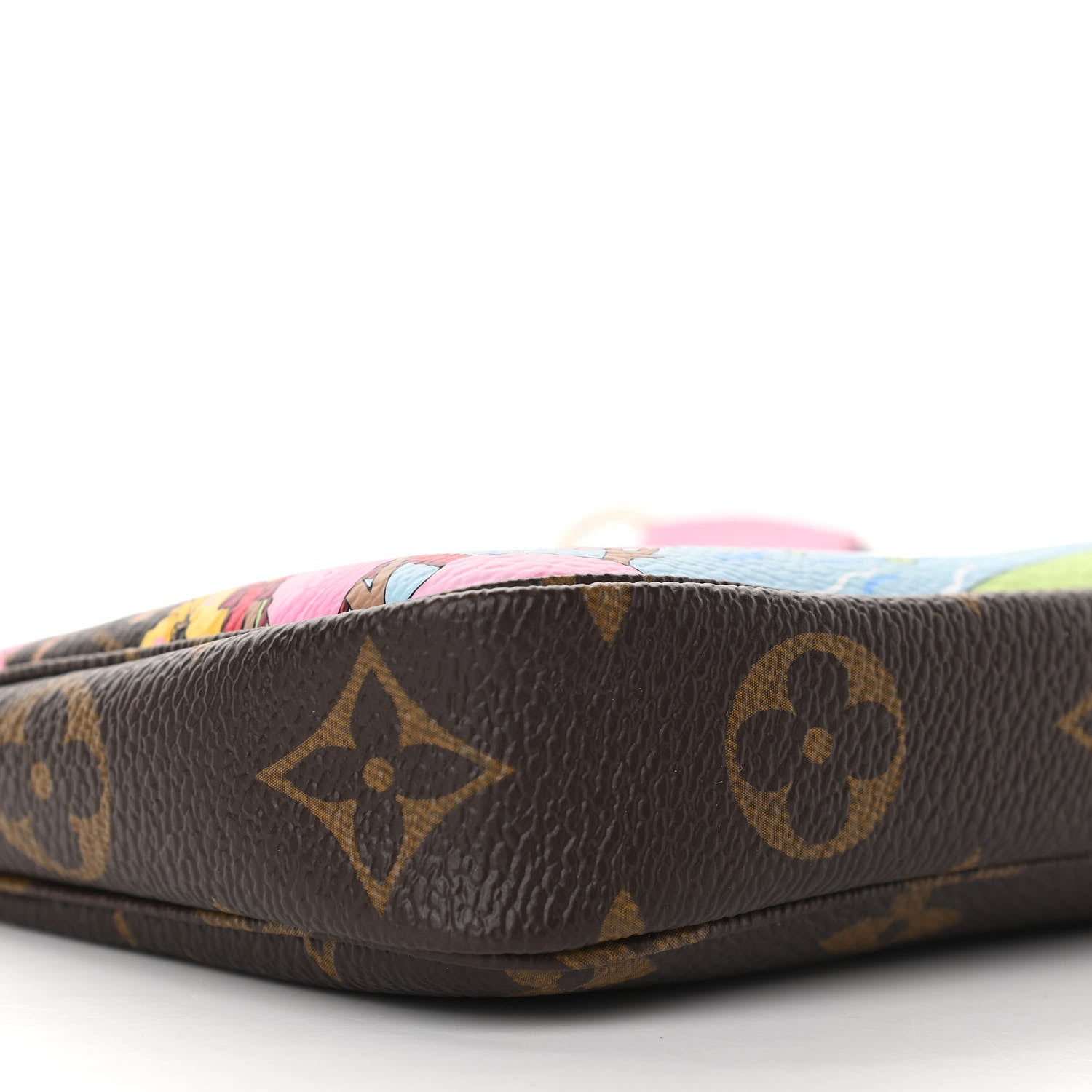 Louis Vuitton Monogram 2021 Christmas Animation Japanese Garden Mini Pochette Accessories Wisteria Pink 9 of 10