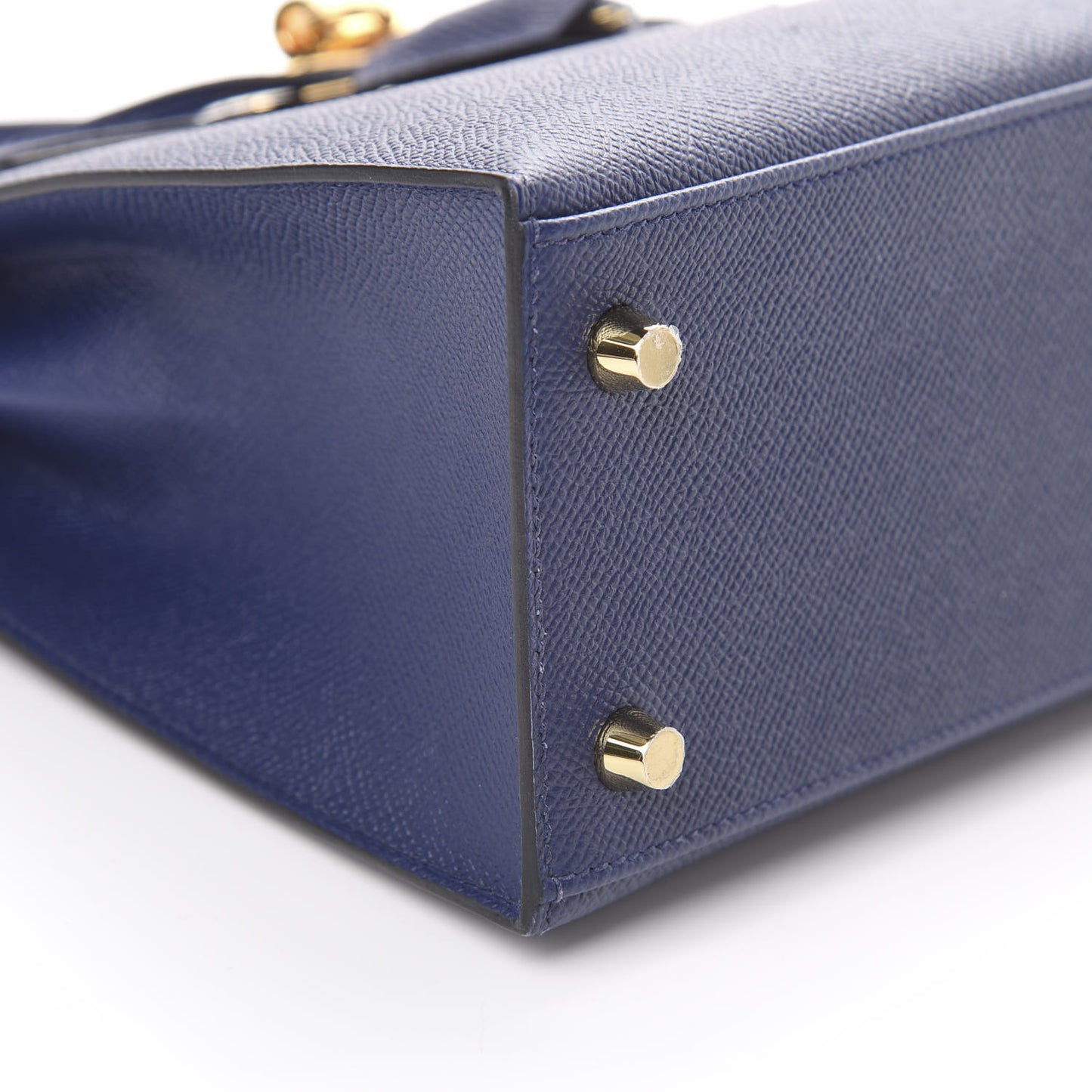 Epsom Kelly Sellier 25 Bleu Saphir